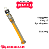 Vòng cổ DoggyMan Size 20kg - Sọc vàng xám Petmall
