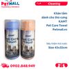 Khăn tắm dành cho thú cưng KAMT Pet Care Towel Size 43x32cm - Siêu thấm hút nước Petmall