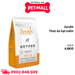 4.8KG - Thức ăn hạt mềm Zenith trưởng thành Korea Petmall
