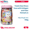 Treats Ciao Churu Tuna with Collagen and Fiber 700g - Hộp 50 gói