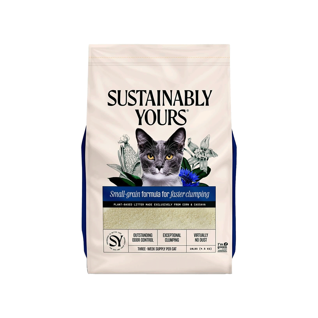 5.9KG - Cát vệ sinh hữu cơ hạt mịn Petfive Sustainably Yours Petmall