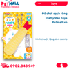  Đồ chơi sạch răng CattyMan Toys - Hình tôm chiên, tặng kèm catnip Petmall 