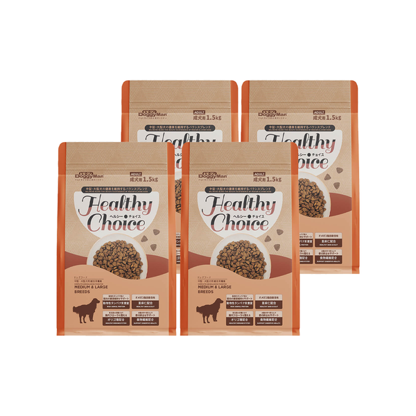 6KG - Thức ăn hạt Healthy Choice dành cho chó trưởng thành giống vừa & lớn Petmall