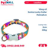 Vòng cổ Sonice Lucky Collar 20kg - 2cm Loang màu Petmall