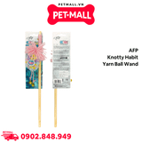 Cần câu AFP Knotty Habit Yarn Ball Wand - Banh len kèm chuông Petmall