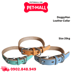 Vòng cổ da DoggyMan Leather Collar Size 25kg Petmall