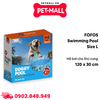 Đồ chơi FOFOS hồ bơi cho thú cưng Swimming Pool - Size L 120 x 30 cm Petmall