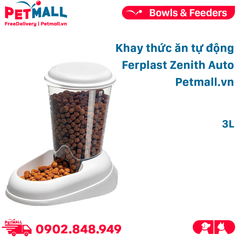 Khay thức ăn tự động Ferplast Zenith Auto 3L Petmall