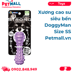 Xương cao su siêu bền DoggyMan size SS Petmall