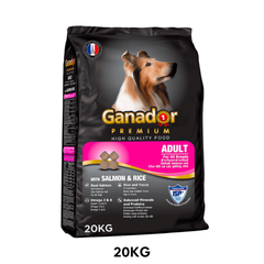 20KG - Thức ăn chó GANADOR Adult - Salmon & Rice Petmall