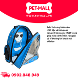 Balo thú cưng SONICE Kitty cute D29 x R18 x C37 - Chất liệu nhựa dẻo trong | Màu xanh dương Petmall