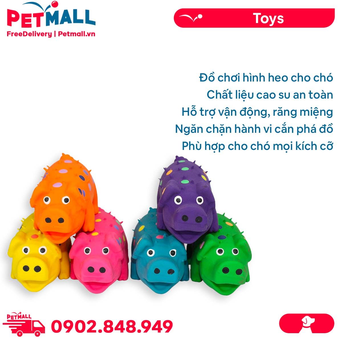 Multipet latex pig sale