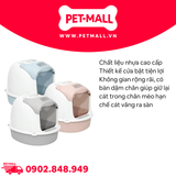 Nhà vệ sinh Elite SBY Cat Toilet Size 49.5x42.5x42cm