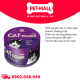 Combo Pate mèo Cat Tigger Wild Tuna 160g - 6 lon - Cá ngừ Petmall