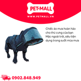Áo mưa thú cưng SONICE The Dog Face Raincoat Petmall