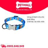 Vòng cổ Sonice Lucky Collar 30kg - 2.5cm Hình chó xanh biển Petmall
