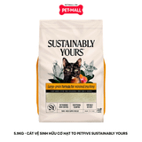 5.9KG - Cát vệ sinh hữu cơ hạt to Petfive Sustainably Yours Petmall
