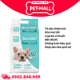 Tấm lót vệ sinh ABS Antibacterial 45x60cm - 50 tấm - Hỗ trợ huấn luyện Pee Pads Petmall