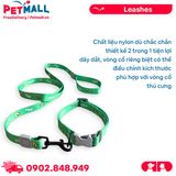 Set Dây + Vòng cổ Sonice Lucky Leash + Collar 20kg - 2cm Bơ xanh Petmall
