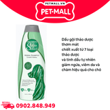 Sữa tắm Groomer’s Salon Select Herbal Shampoo chiết xuất Thảo Mộc 544ml - Giảm ngứa, viêm da và chàm cho Chó Petmall
