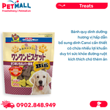 Treats DoggyMan Healthy Biscuit Big Size with Liver for Dog 450g - Bánh quy vị khoai lang và gan cho chó Petmall