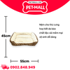 Nệm SONICE hoạ tiết da báo Square Bed Size 45 x 55cm Petmall