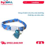 Vòng cổ Sonice Lucky Collar 5kg - 1cm Hình chó xanh biển Petmall