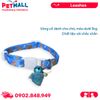 Vòng cổ Sonice Lucky Collar 5kg - 1cm Hình chó xanh biển Petmall