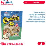 Xương nơ DoggyMan Chewell Mini 210g - 22 cây - Da bò kẹp thịt gà Petmall