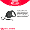 Dây dắt tự động FLEXI Fun L (Dây dẹp 5m, < 50kg) - Màu đen Petmall