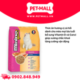 Thức ăn mèo Minino Yum Salmon Flavor 3kg - Bổ sung Vitamin D và Canxi giúp xương chắc khoẻ Petmall