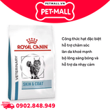 400G - Thức ăn mèo Royal Canin Skin & Coat - Dưỡng da và lông Petmall