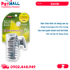 Lược DoggyMan Massage Natural Style Comb - Bàn chải tắm cao su Petmall