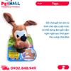 Đồ chơi gối ôm DoggyMan 3Way Zoo Toys for Dog - Hình con chó Nâu Tròn Petmall