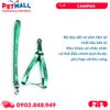 Set Dây + Yếm Sonice Lucky Leash + Harness 10kg - 1.5cm Bơ xanh Petmall