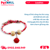 Vòng cổ SONICE Sakura Koi Red Color - Màu đỏ Petmall
