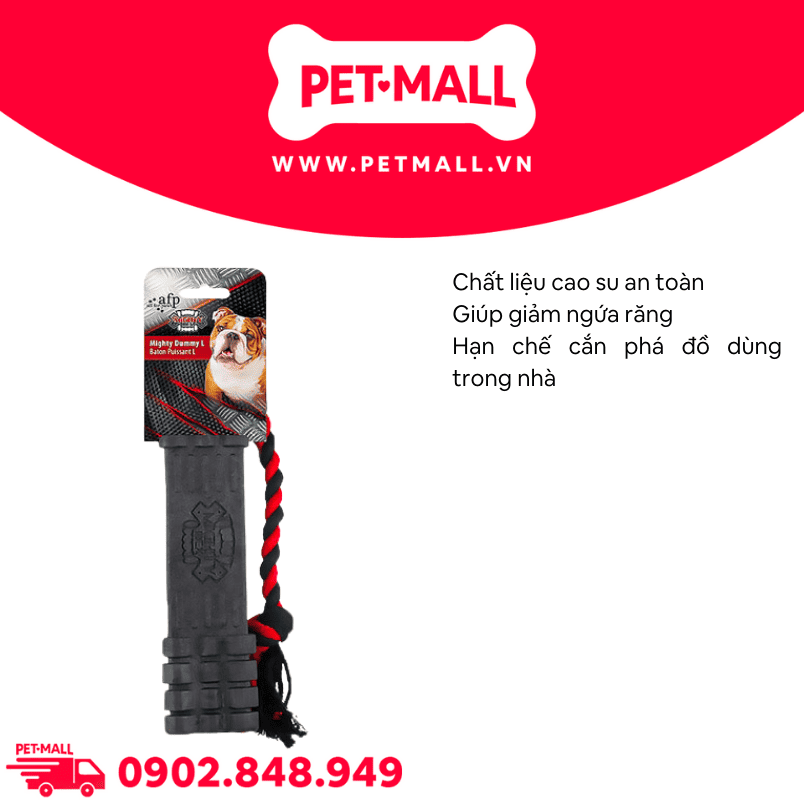 Đồ chơi AFP Mighty Dummy Toys size L - Cho chó lớn, hỗ trợ giảm ngứa răng Petmall