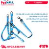Set Dây + Yếm Sonice Lucky Leash + Harness 30kg - 2.5cm Hình chó xanh biển Petmall
