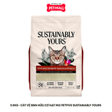 5.9KG - Cát vệ sinh hữu cơ hạt mix Petfive Sustainably Yours Petmall