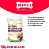 Viên nhai Pet Naturals Daily Multi for Dogs 525g - 150 chews - Bổ sung khoáng chất, vitamin tổng hợp cho Chó Petmall