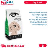 1.5KG - Thức ăn chó KEOS Small Breeds Lamb & Rice Adult - Vị Thịt Cừu và Gạo, dành cho chó giống nhỏ Petmall