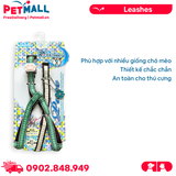 Set yếm + dây dắt DoggyMan Color Harness Size 6kg - 25-44cm - Màu xanh xám Petmall