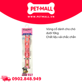 Vòng cổ DoggyMan Size 10kg - Hình chó đỏ Petmall