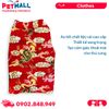 Áo tết SONICE Lucky Year - Màu đỏ rồng vàng Petmall