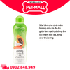 Dầu gội và xả Tropiclean Papaya & Coconut Shampoo and conditioner 335ml - Hương dừa và đu đủ cho chó mèo Petmall