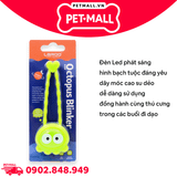 Phụ kiện FOFOS mặt dây LED trang trí vòng cổ cho thú chưng Laroo-LED Octopus pendant battery - Màu xanh lá Petmall