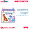 Tấm lót vệ sinh HoneyCare Potty Deluxe Size M | 45x60cm - 46 tấm - Hương Lavender, hỗ trợ huấn luyện Pee Pads Petmall
