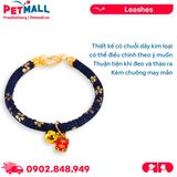 Vòng cổ SONICE New Year Japan Charm V4 - Kèm chuông may mắn Petmall