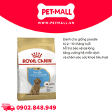 500G - Thức ăn chó Royal Canin Poodle Puppy Petmall