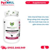 Viên nhai Vetri Science Renal Essentials hỗ trợ cải thiện chức năng thận cho mèo - 60 viên Petmall
